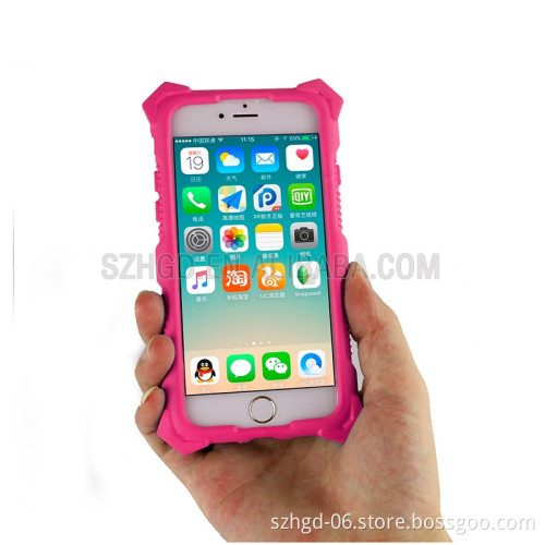 Phone accessories mobile for iphone 7 case, silicone drop proof case for iphone 7